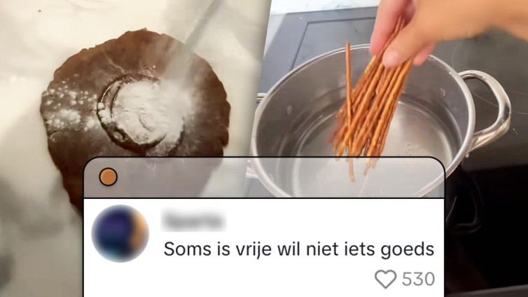 Bolletje gaat los met eigen producten en kijkers steken er (zout) stokje voor